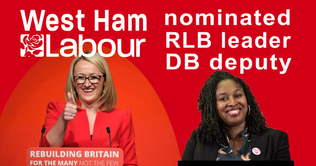 W Ham nominates RLB